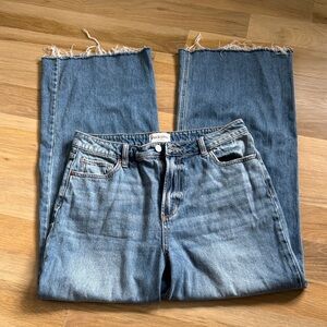 Sneak Peek Wide Leg Jeans